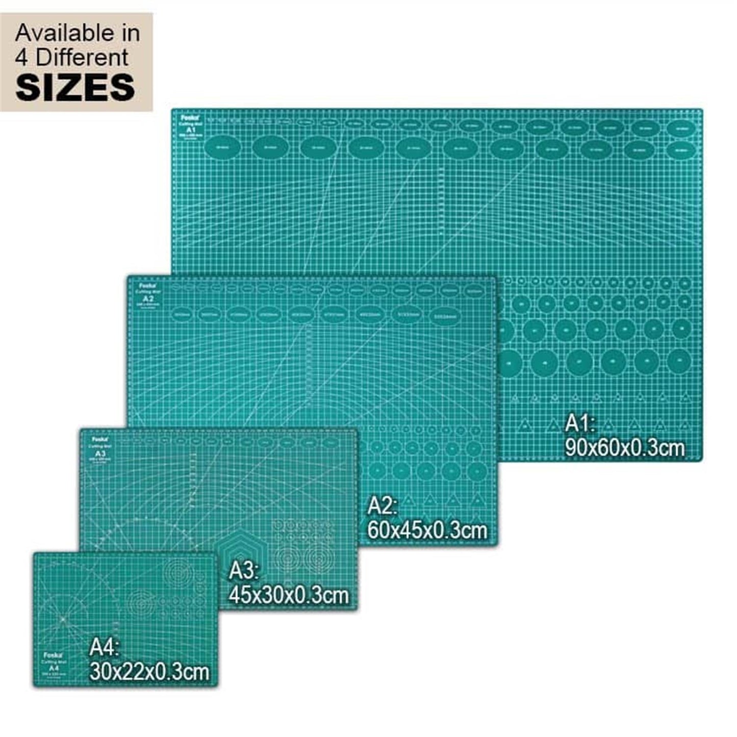 A1 PVC Double Sided Cutting Mat