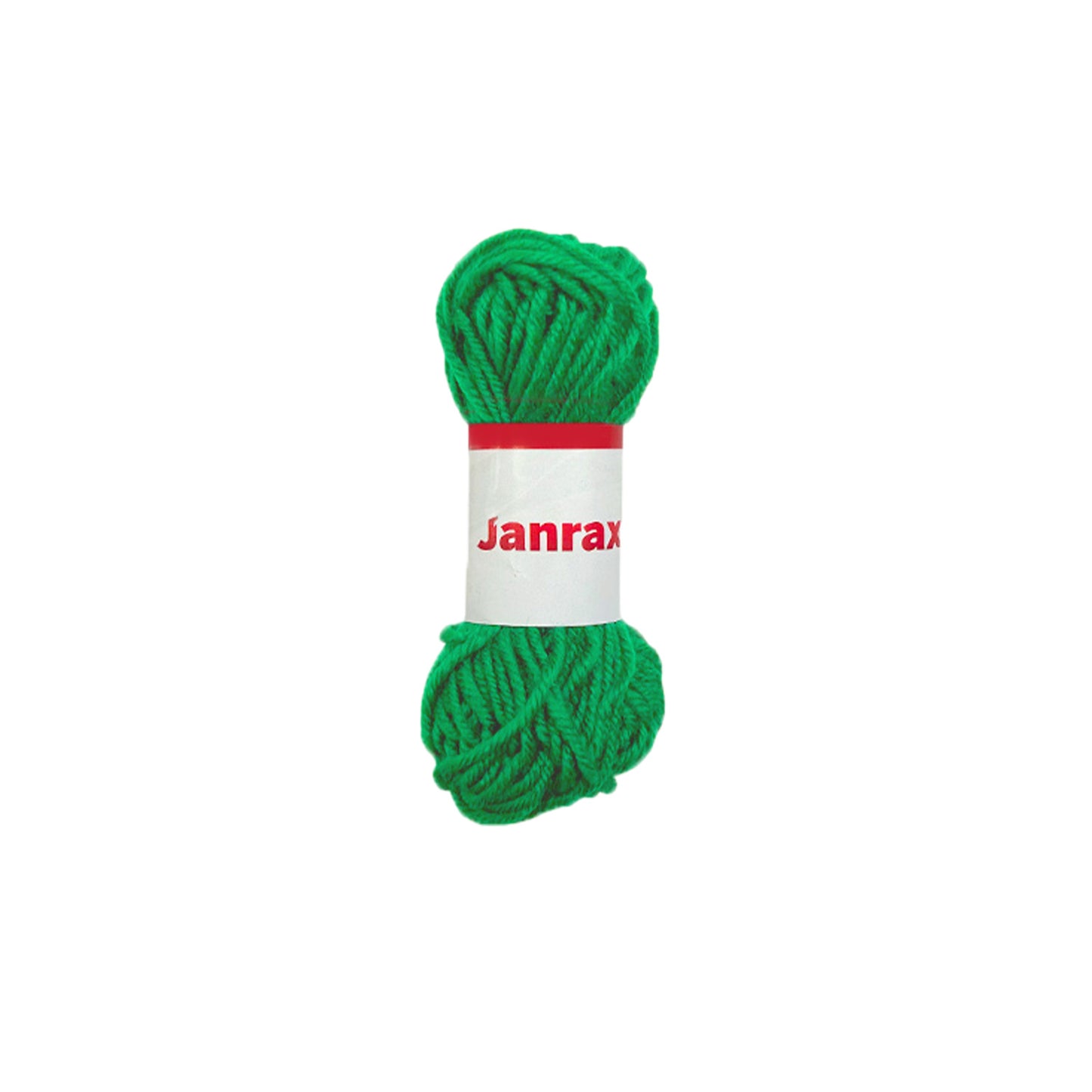 Green Acrylic Yarn Roll – 10g, 4 Strand 8 Ply Knitting Wool