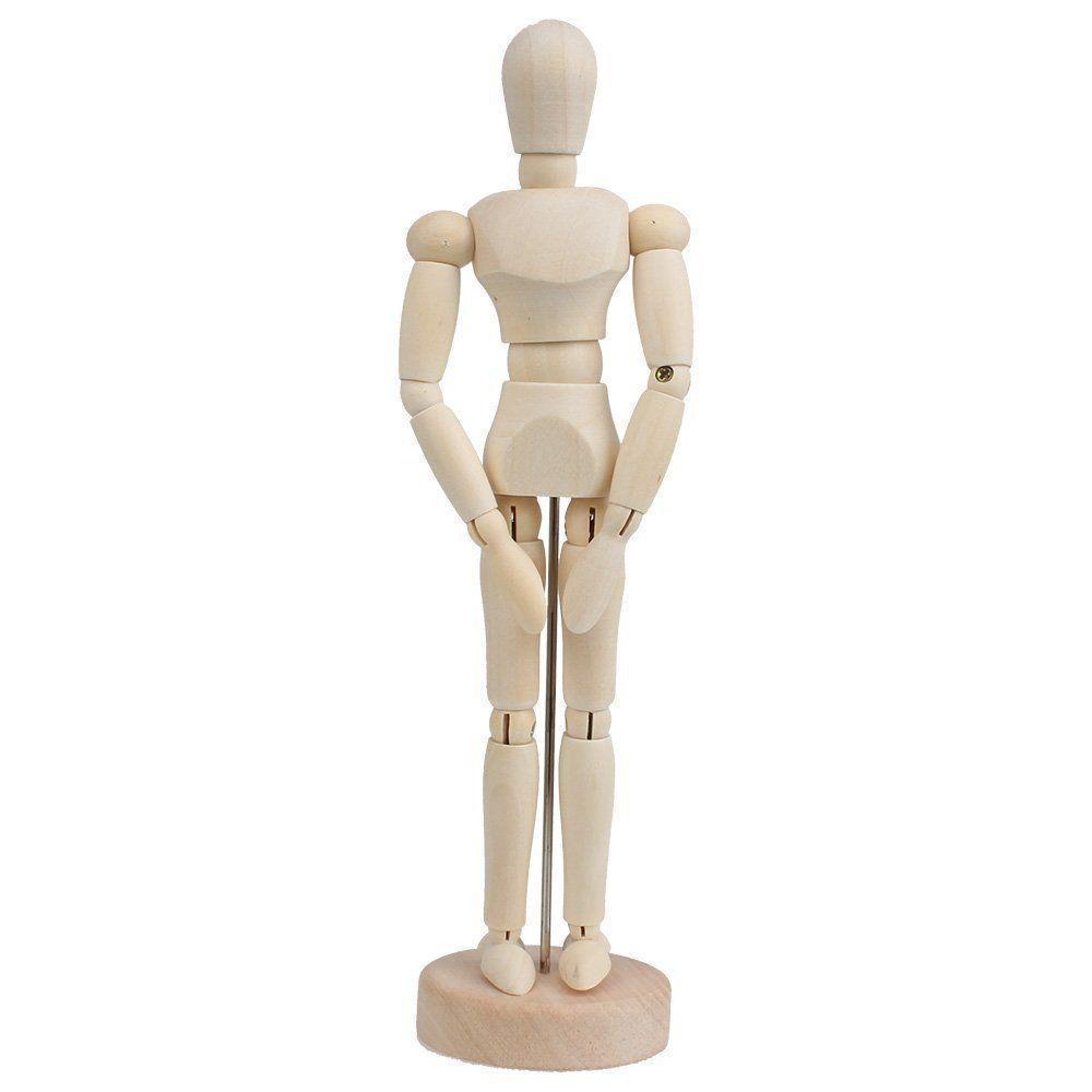 12" Moveable Adjustable Limbs Human Mannequin Art