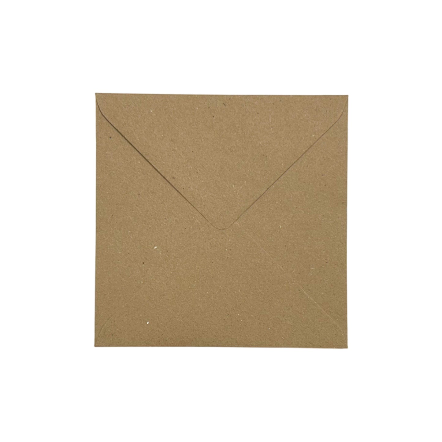 Pack of 50 Eco Kraft Recycled 110gsm 164x164mm Gummed Envelopes
