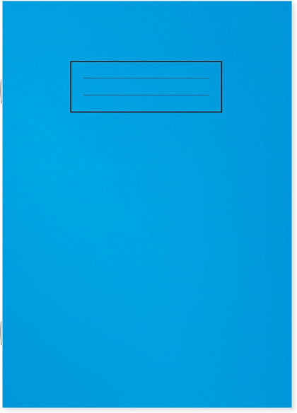 Silvine A5 Colour Essentials Laminated Cover Wipe Clean Exercise Book