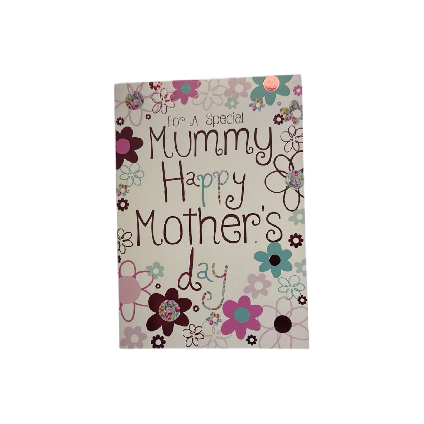 For A Special Mummy Daisy Flowers Design Mother's Day Card