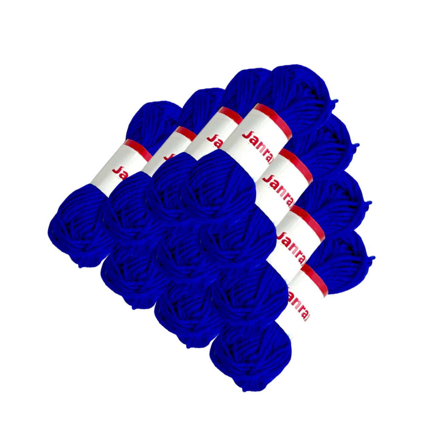 Dark Blue Acrylic Yarn Roll – 10g, 4 Strand 8 Ply Knitting Wool