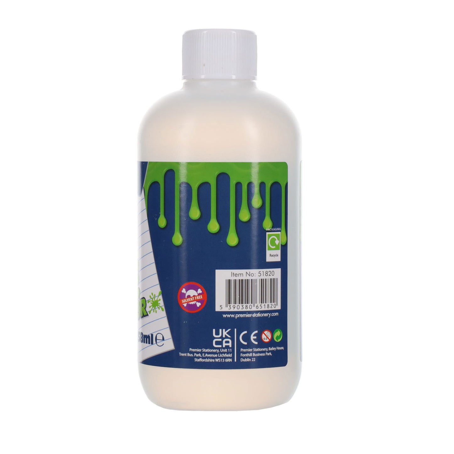 Bottle of 249g Slime Craft Activator by Crafty Bitz
