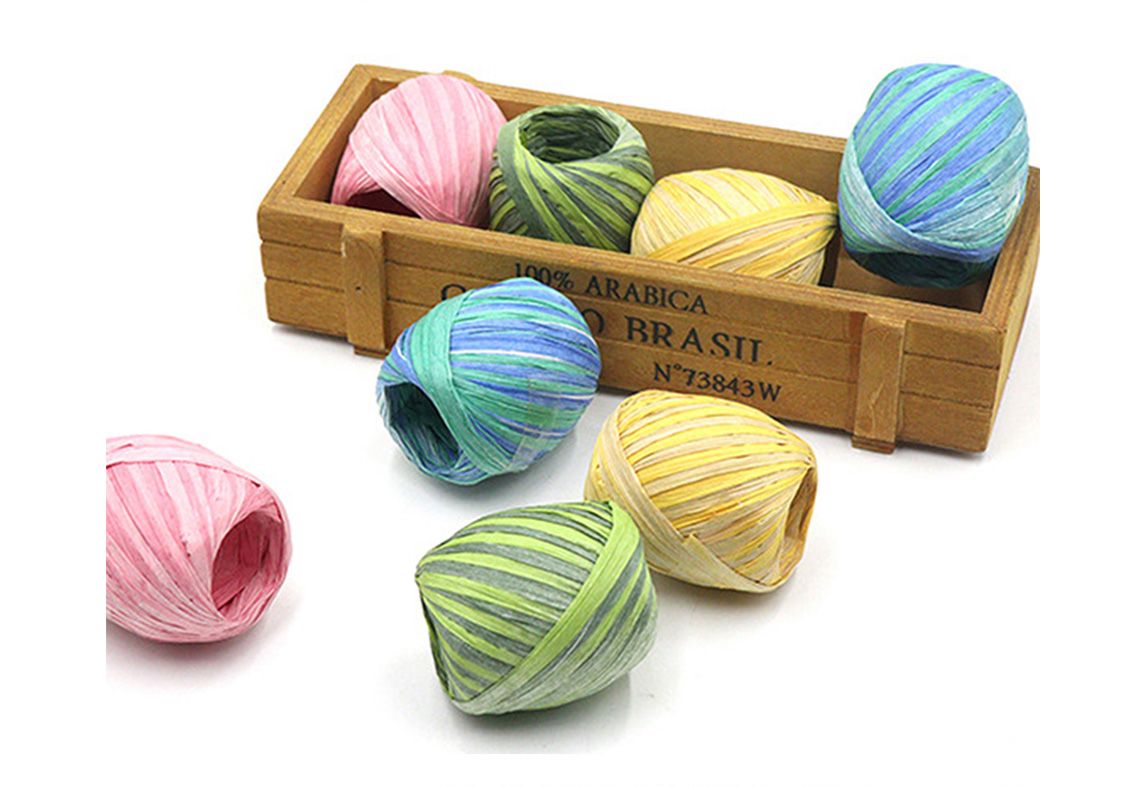 Pack of 2 2cm x 10m Paper Rope Reel