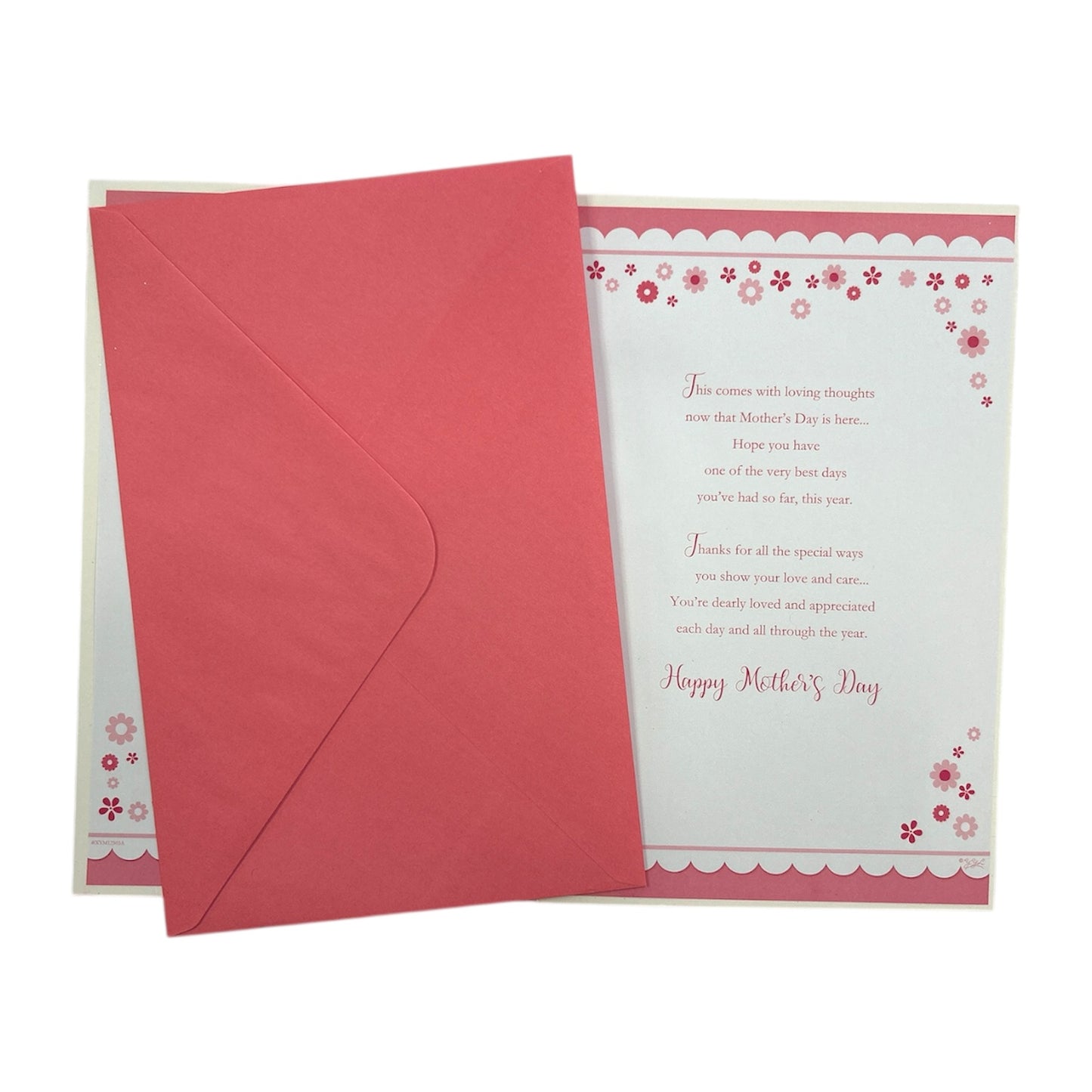 With Love From Your Daughter Flower Head Design Mother's Day Card
