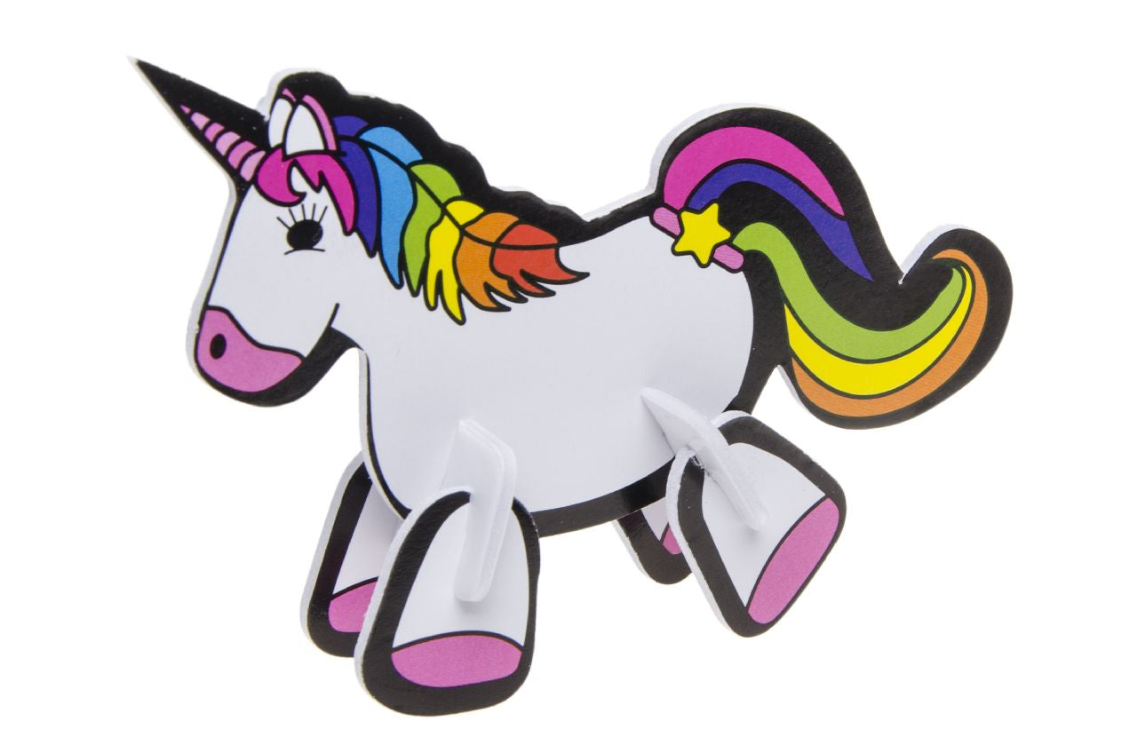 Pack of 10 Pre Filled Unicorn Theme Kids Party Favour Bags – Gift Bags with Reusable Cup & Themed Toys