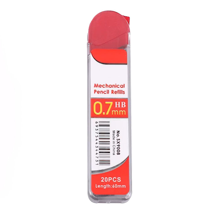 8 Sets of 0.7mm Pen-Style Mechanical Pencil and HB Lead Refills – Smooth Writing, Anti-Slip Grip