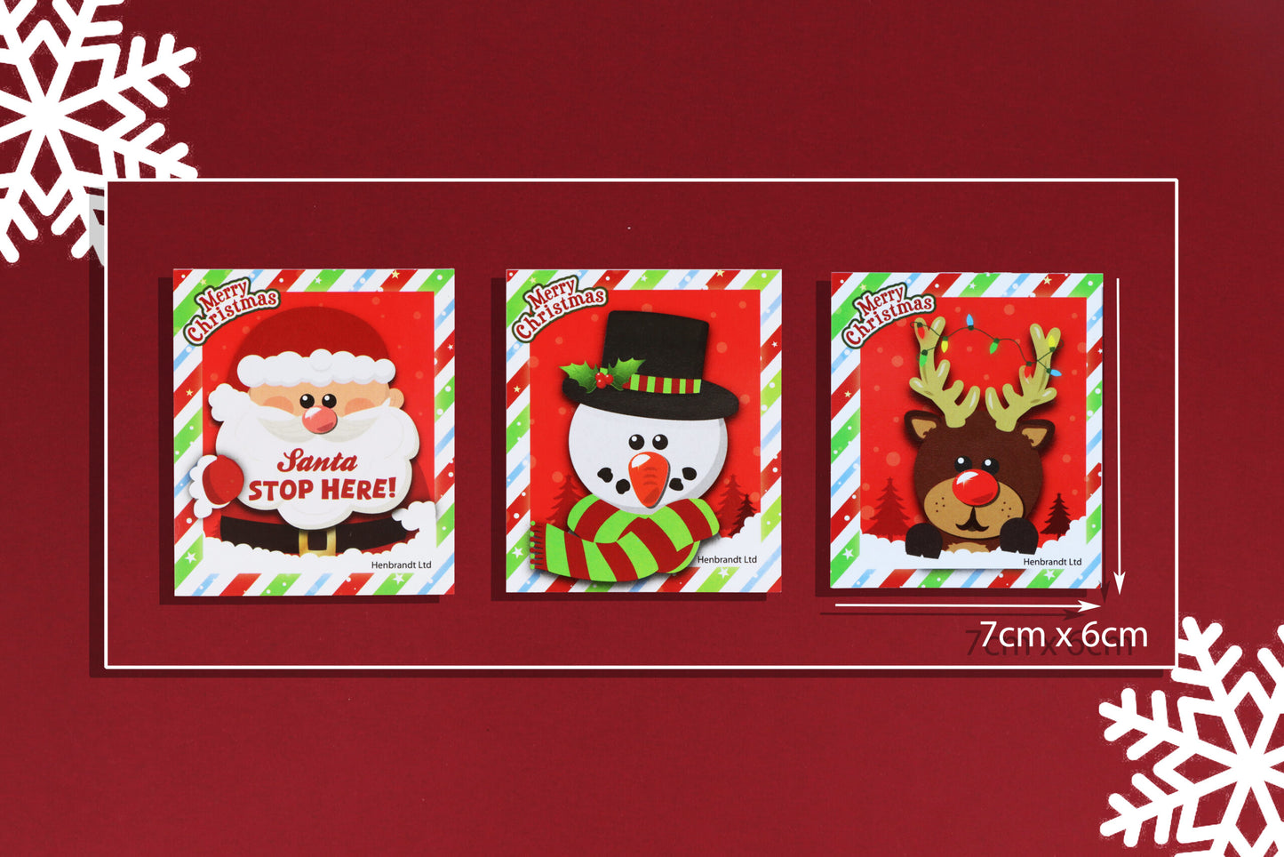 Pack of 24 Christmas Notebooks