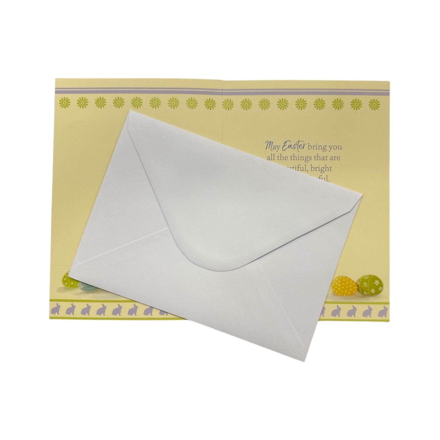 For Grandma And Grandad Bucket of Flowers And Eggs Design Easter Card