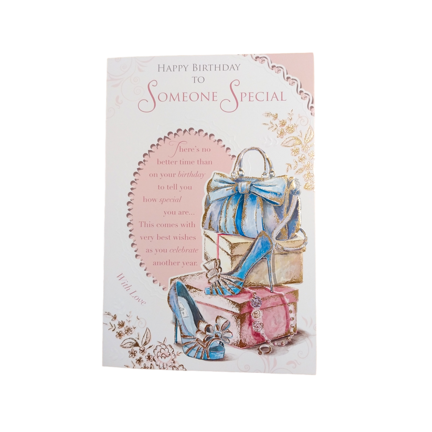 Happy Birthday To Someone Special Sentimental Words Greeting Card