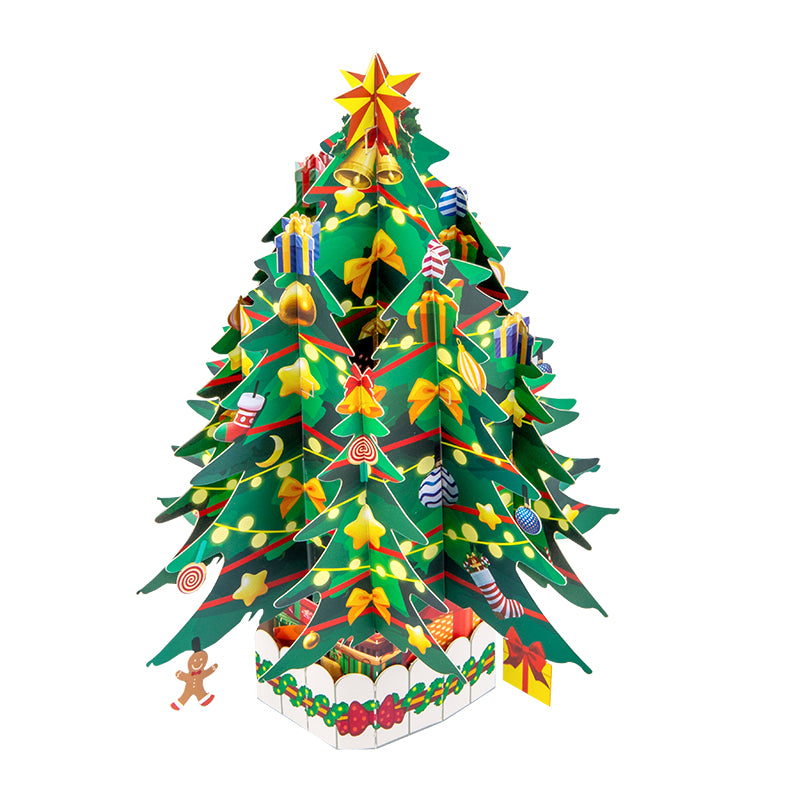 Season’s Tree of Light 3D Pop Up Christmas Card