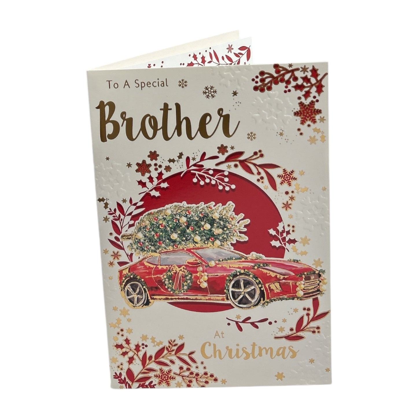 Brother Holiday Edition Festive Road Trip Christmas Card