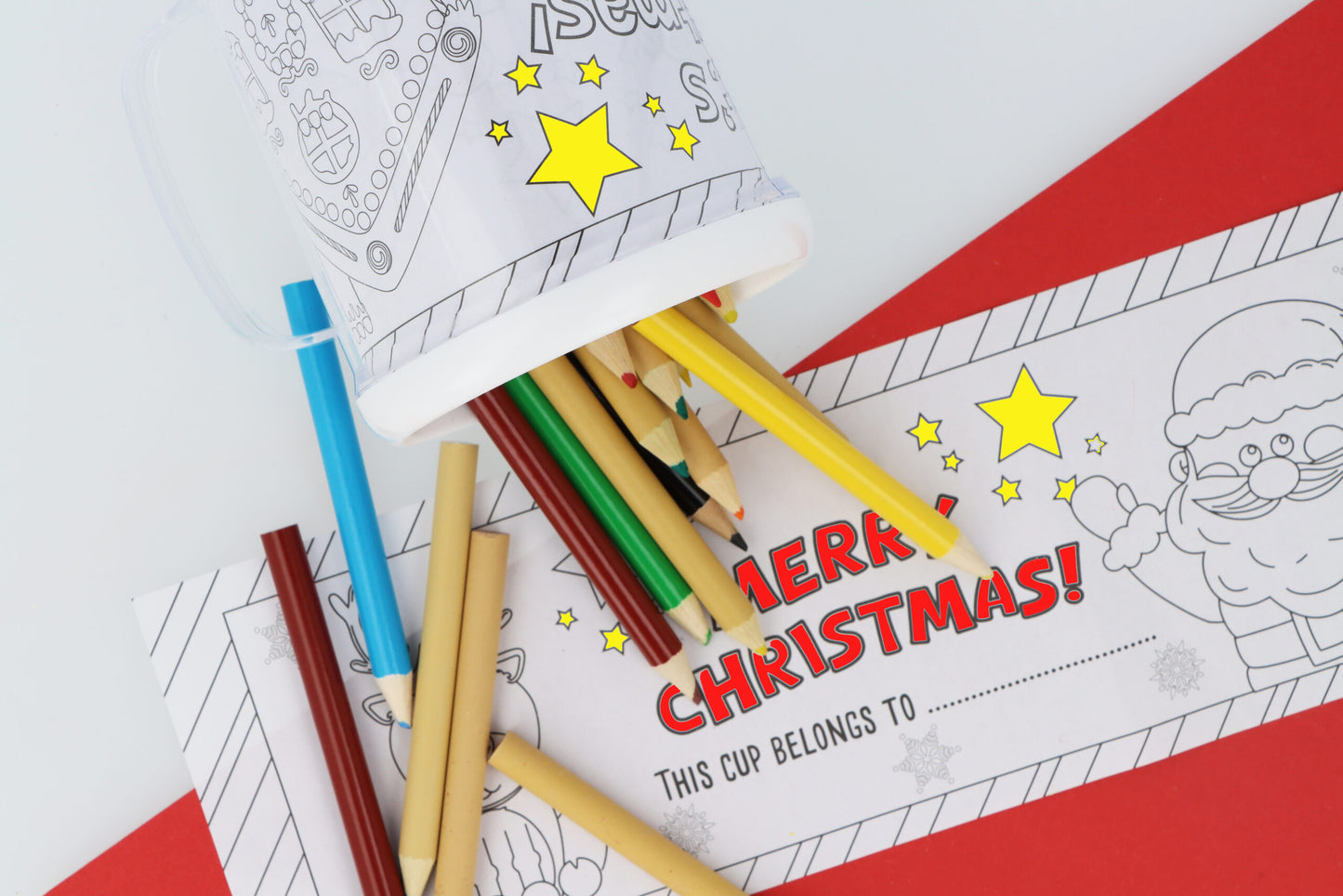Colour Your Own Christmas Mug