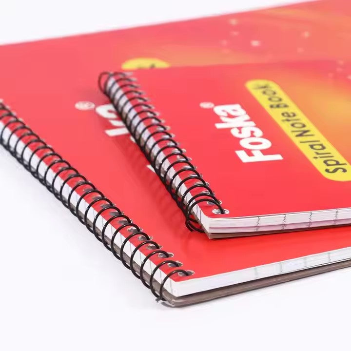 50 Sheets Lined Spiral Notebook 5"x8"