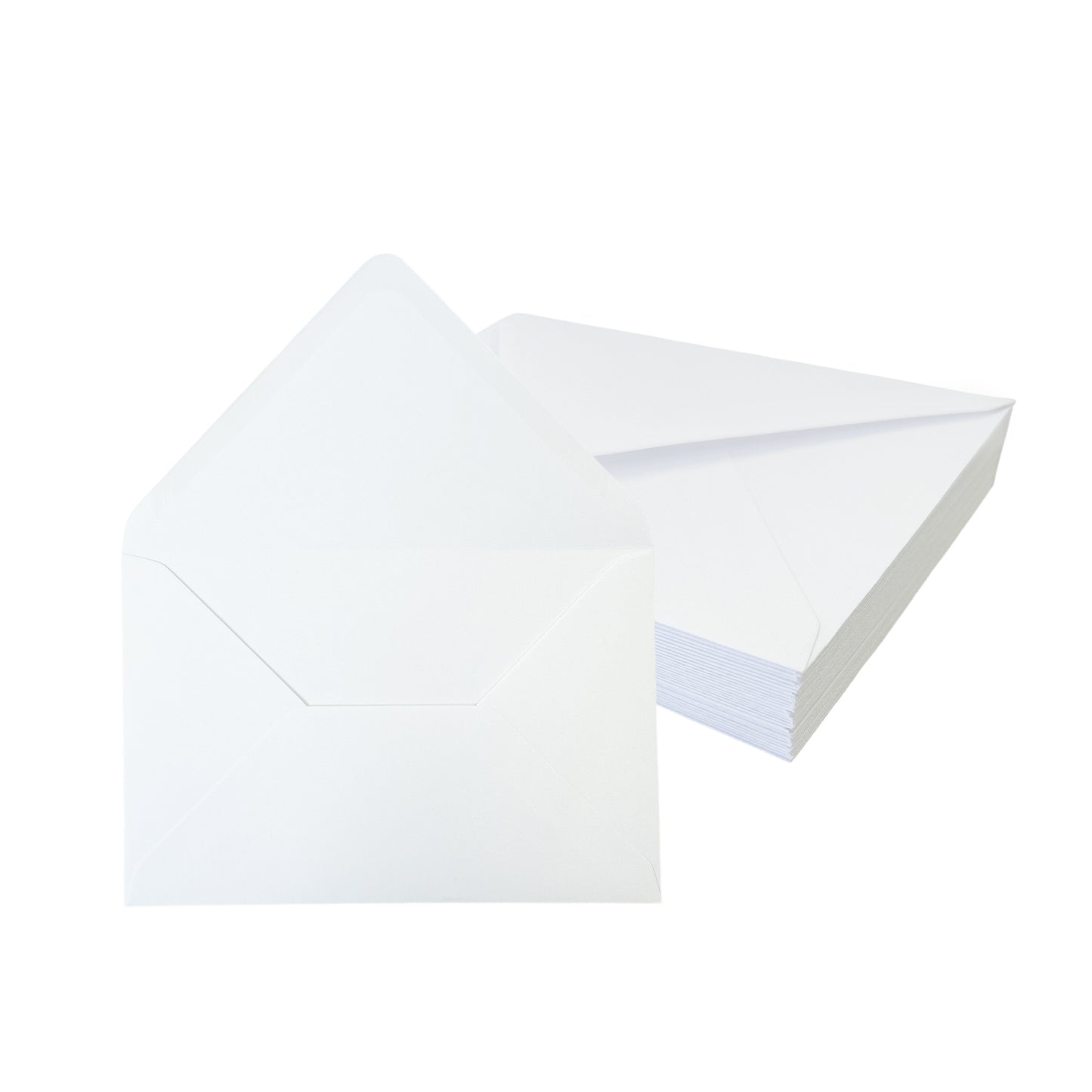 Pack of 1000 White 100gsm 121x171mm Gummed Envelopes