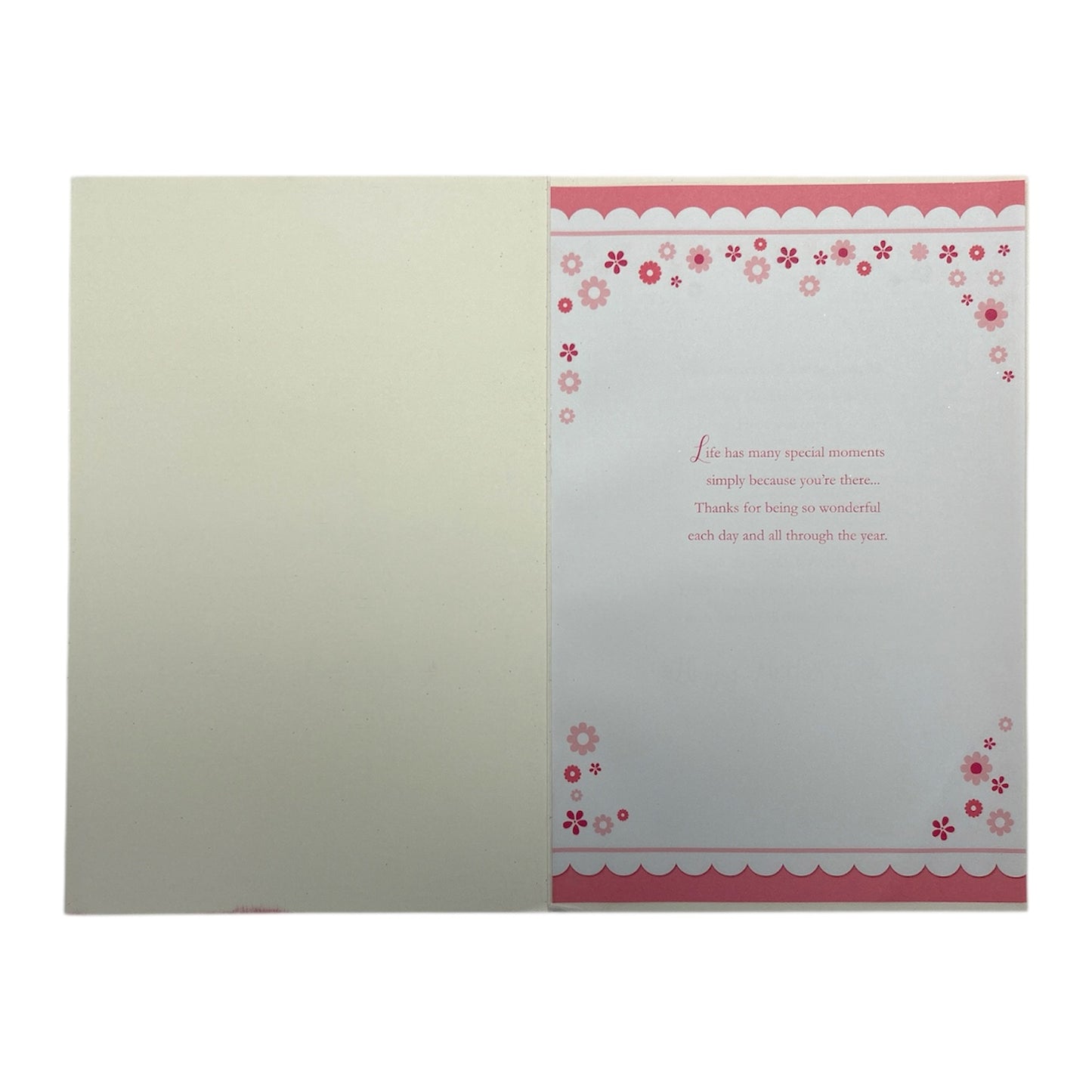 To Someone Special Flower Head Design Mother's Day Card