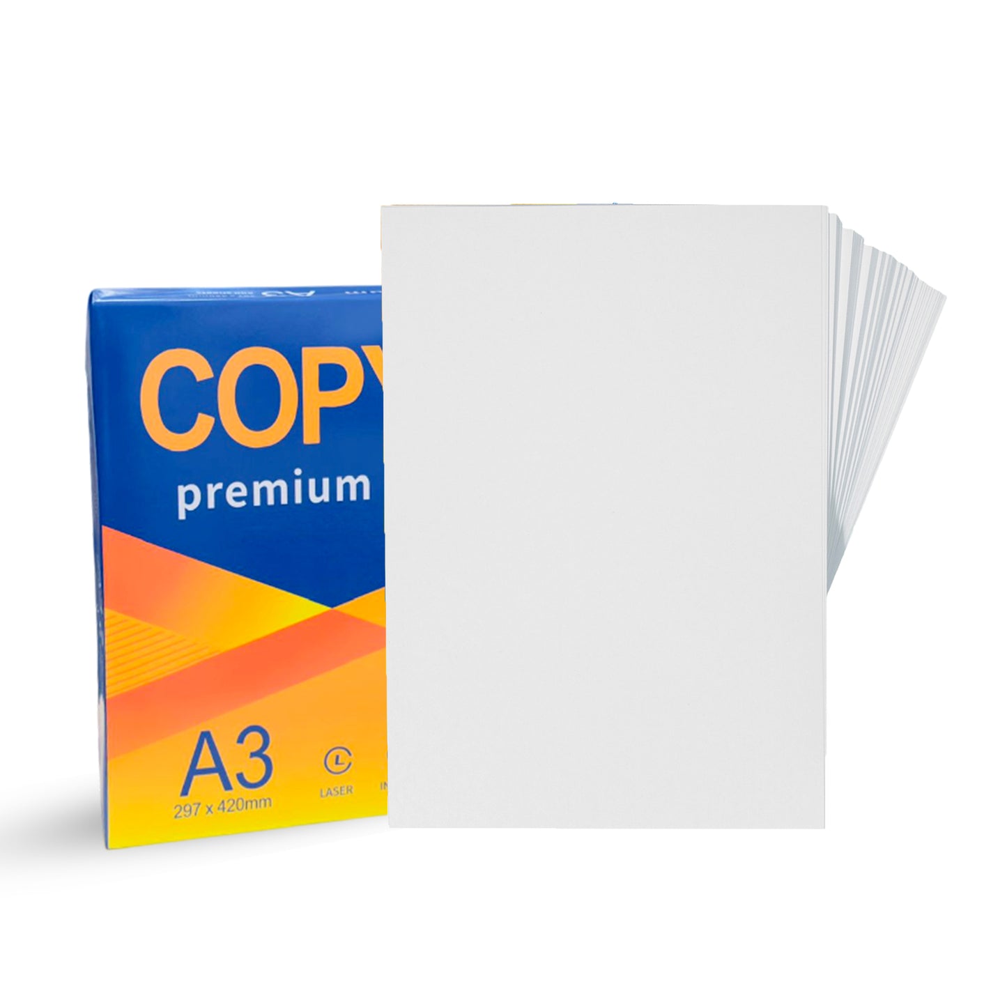 A3 Copier Paper 80gsm – 5 Reams (2500 Sheets) | High-Quality White Copy Paper for Inkjet, Laser Printers & Photocopiers