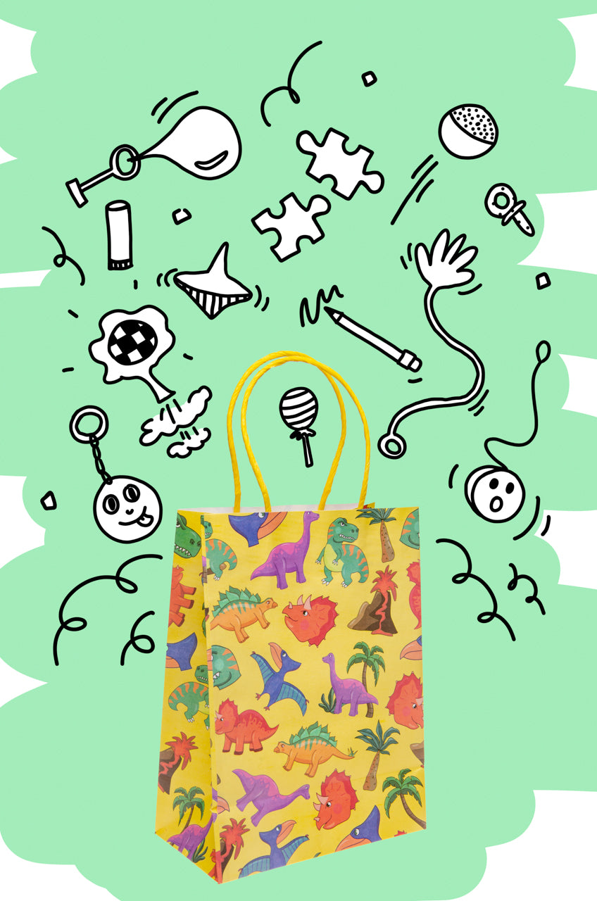 Dinosaur Paper Gift Bag