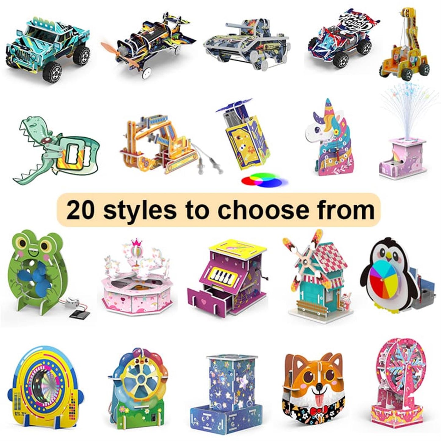 Bubble Camera Creative Play & STEM Activity Stem Toy with Instruction Book