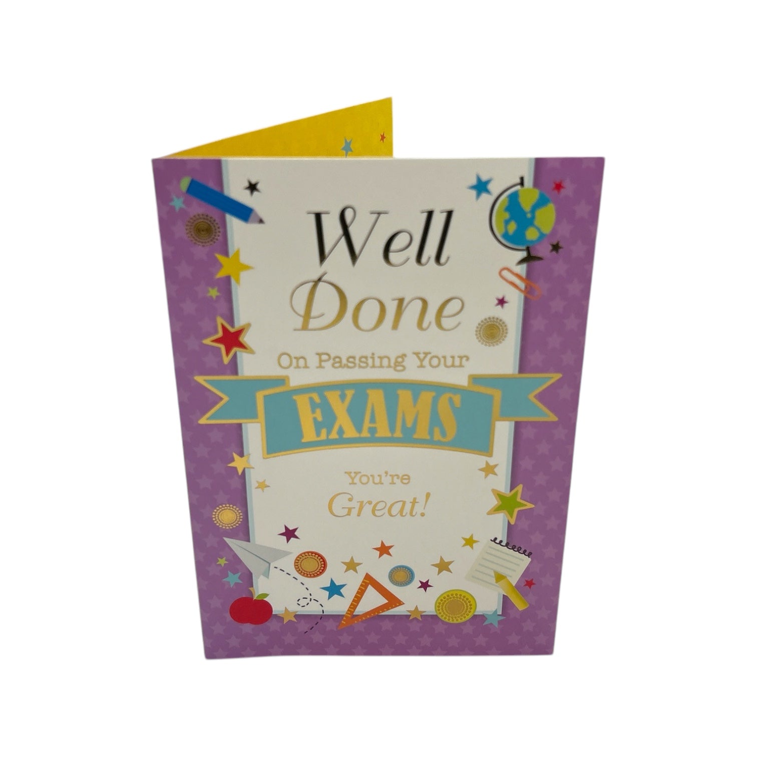 Well Done On Passing Exam Congratulations Card– Choice Wholesale