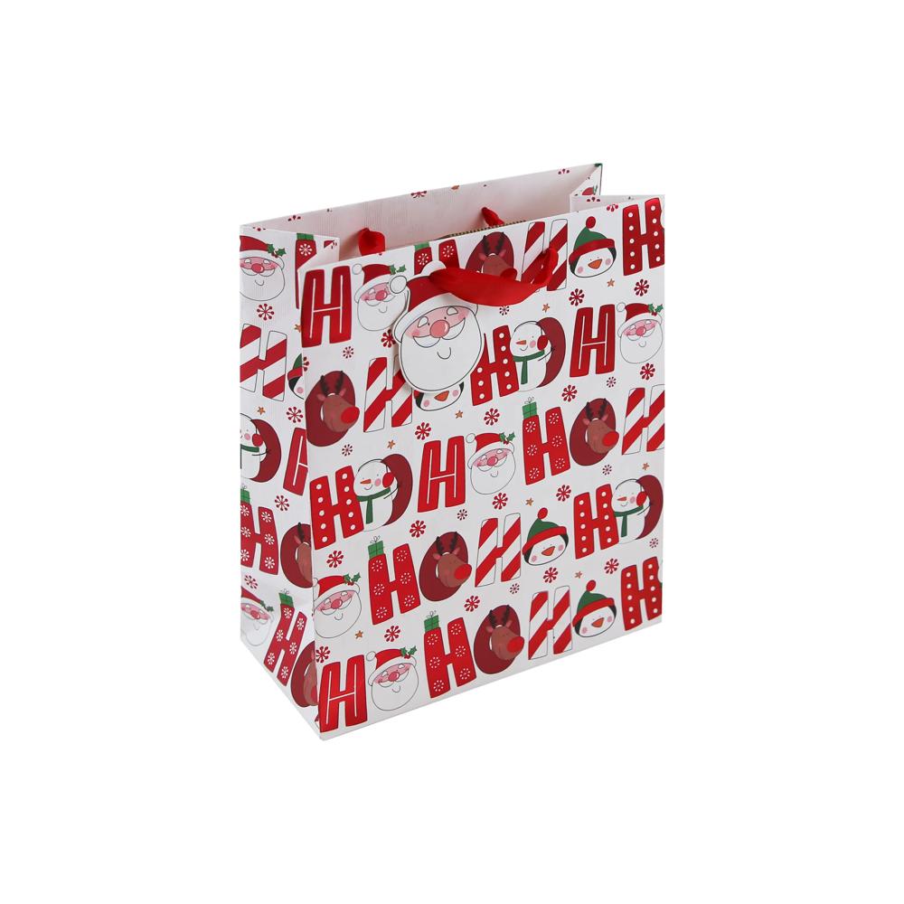 Ho Ho Ho Medium Christmas Gift Bag
