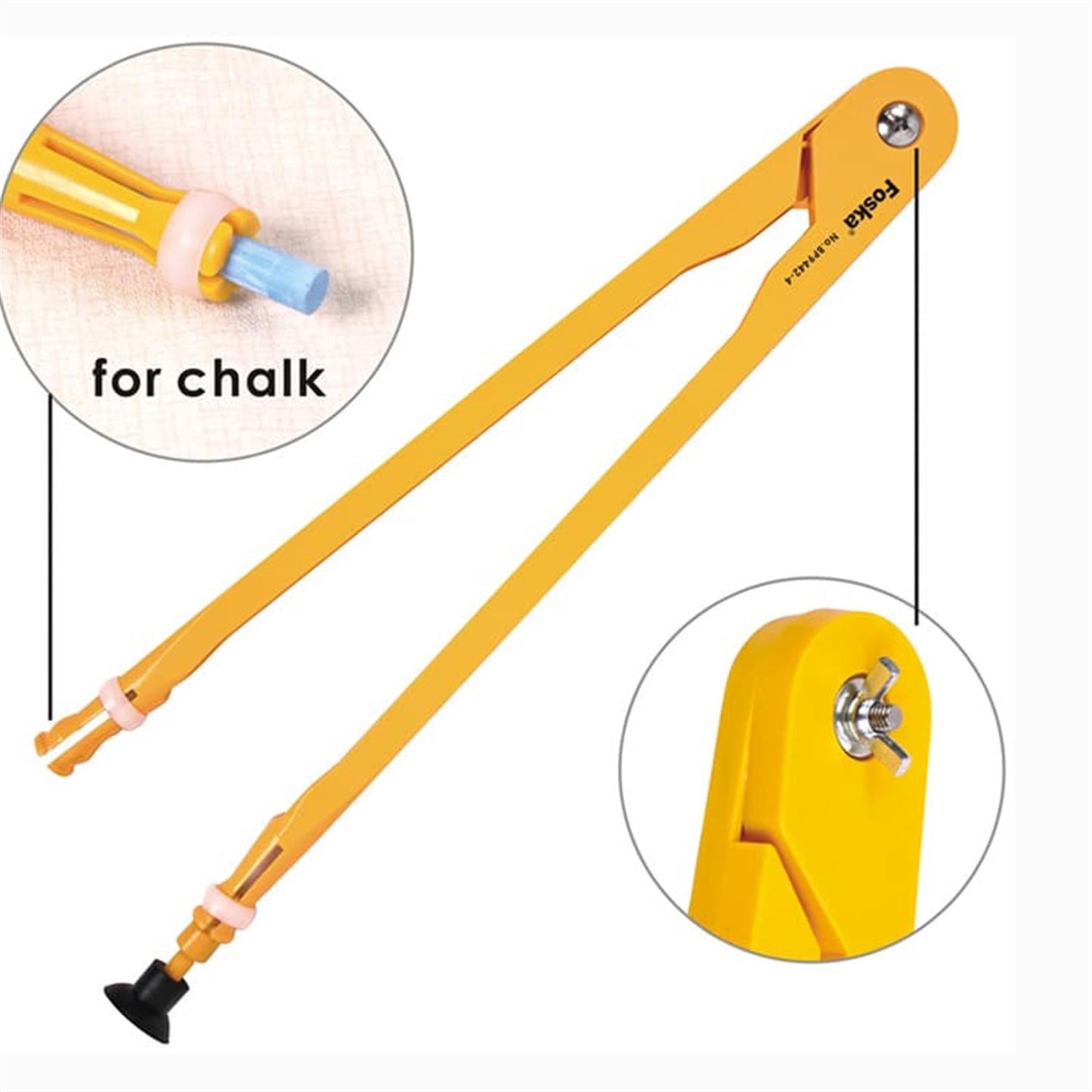 45cm Classroom Compass Ruler for Chalk