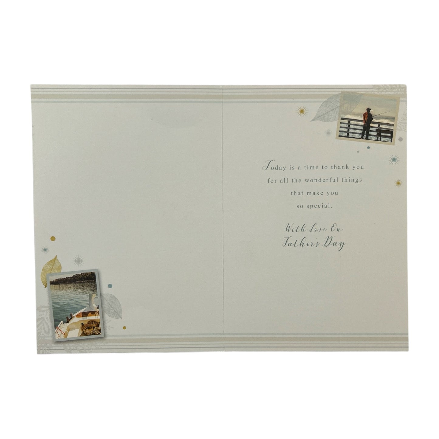 Just For You Photographic Design Father's Day Card