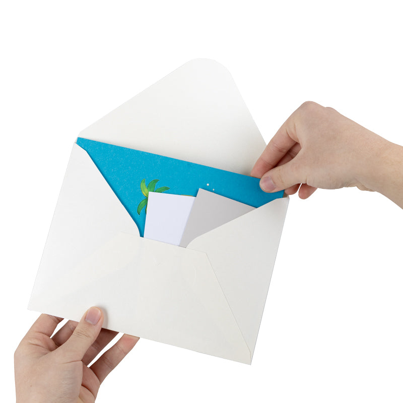 Beach Bliss 3D Summer Pop Up Greeting Card