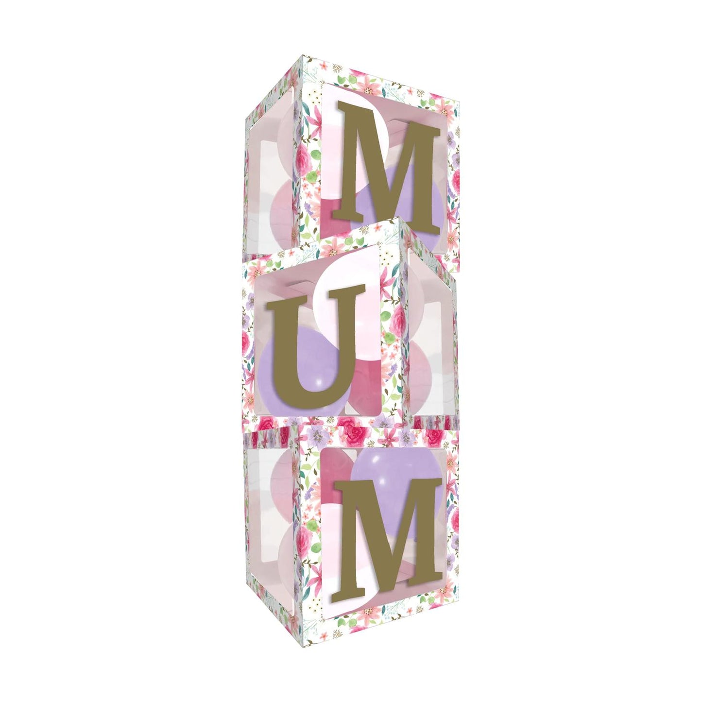 Floral Mum Balloon Boxes