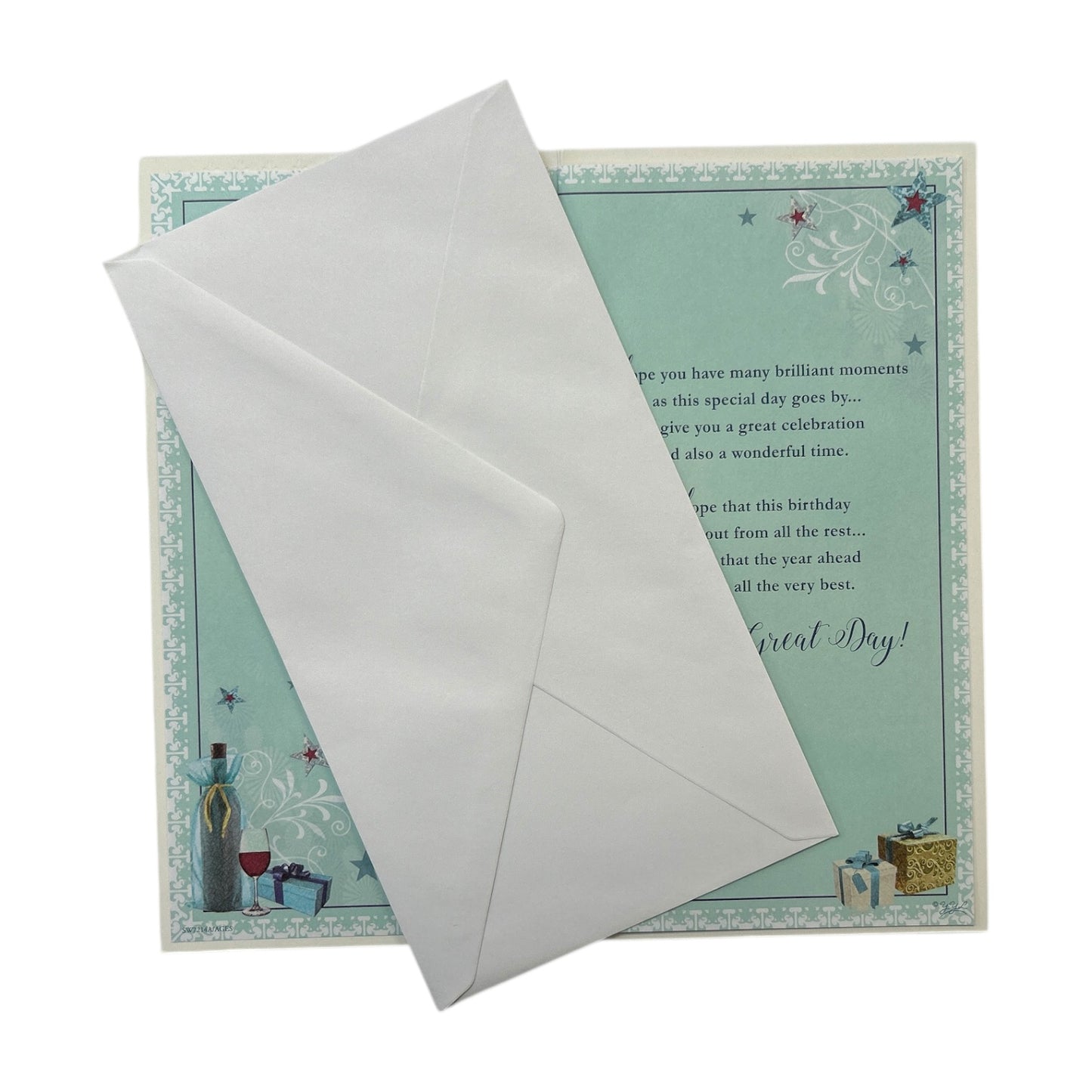 70th Birthday Wishes To A Special Grandad Birthday Card Wine Presents 3D Foil Detail