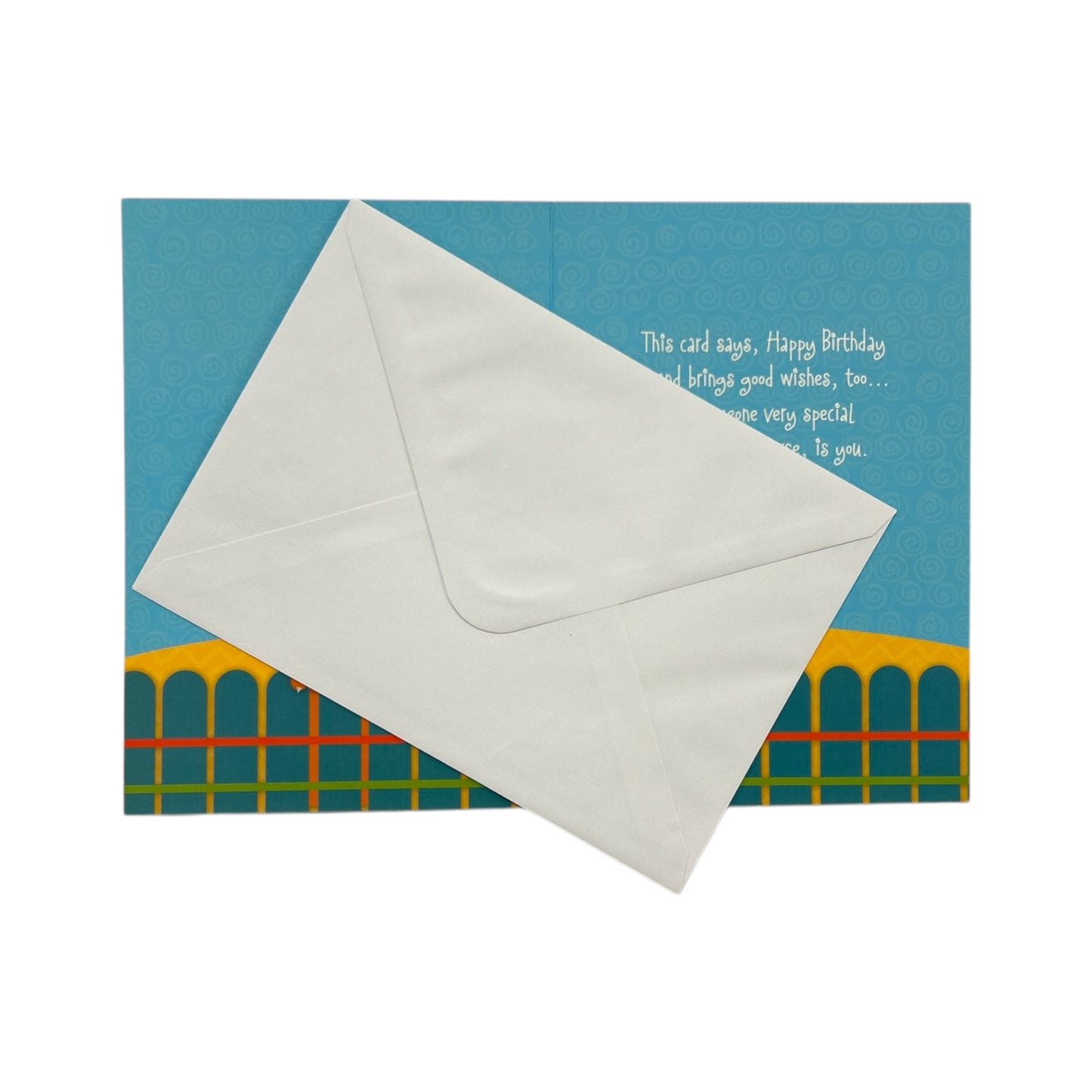 Open Male Juvenile Tiger Design Birthday Card