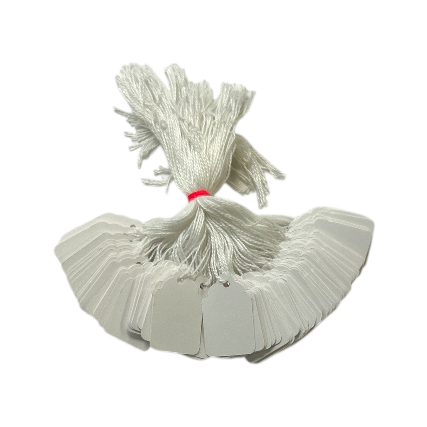 Box of 1000 White Merchandise Tags 38mm X 24mm
