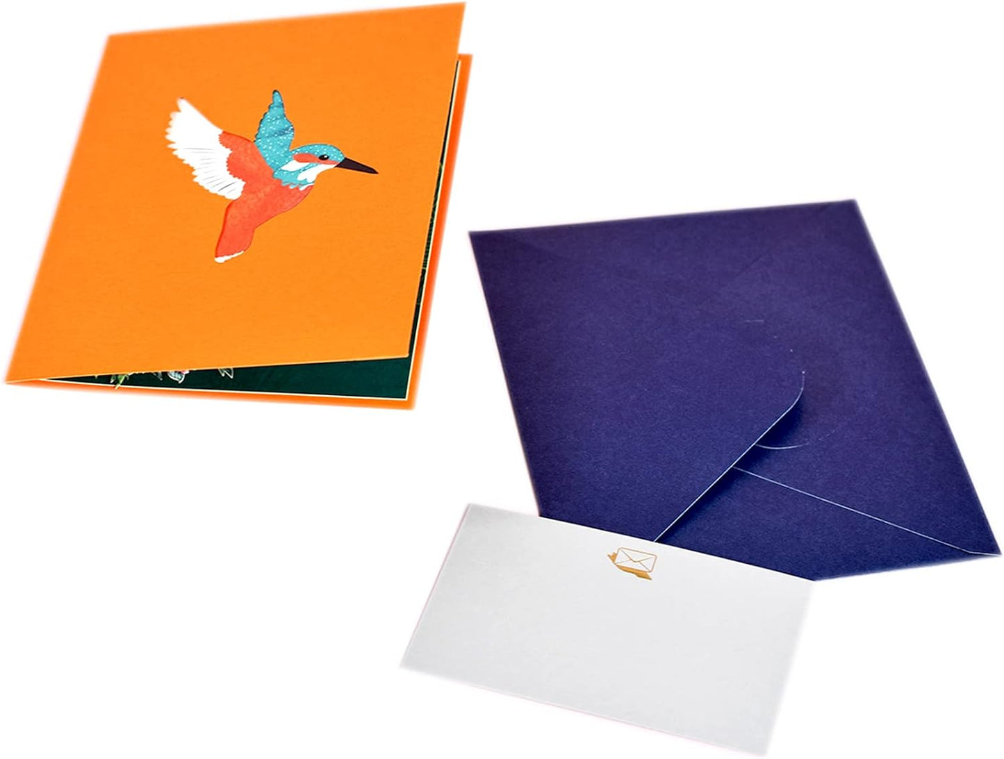 Hummingbird Harmony Pop Up Greeting Card