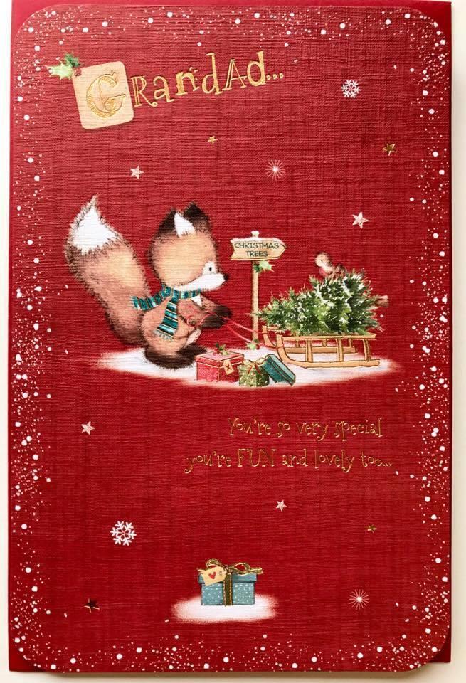 GRANDAD - You're Special Fun and Lovely too Christmas Greeting Card