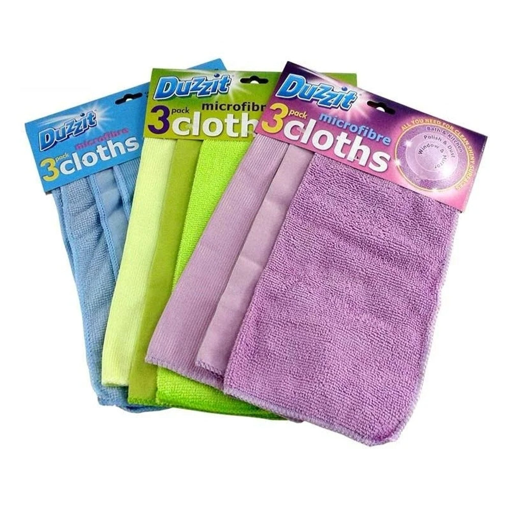 Pack of 3 Microfibre Cloths
