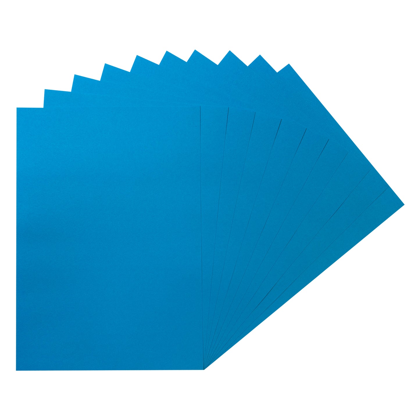 Pack of 100 A5 Blue Coloured Paper 75gsm Sheets