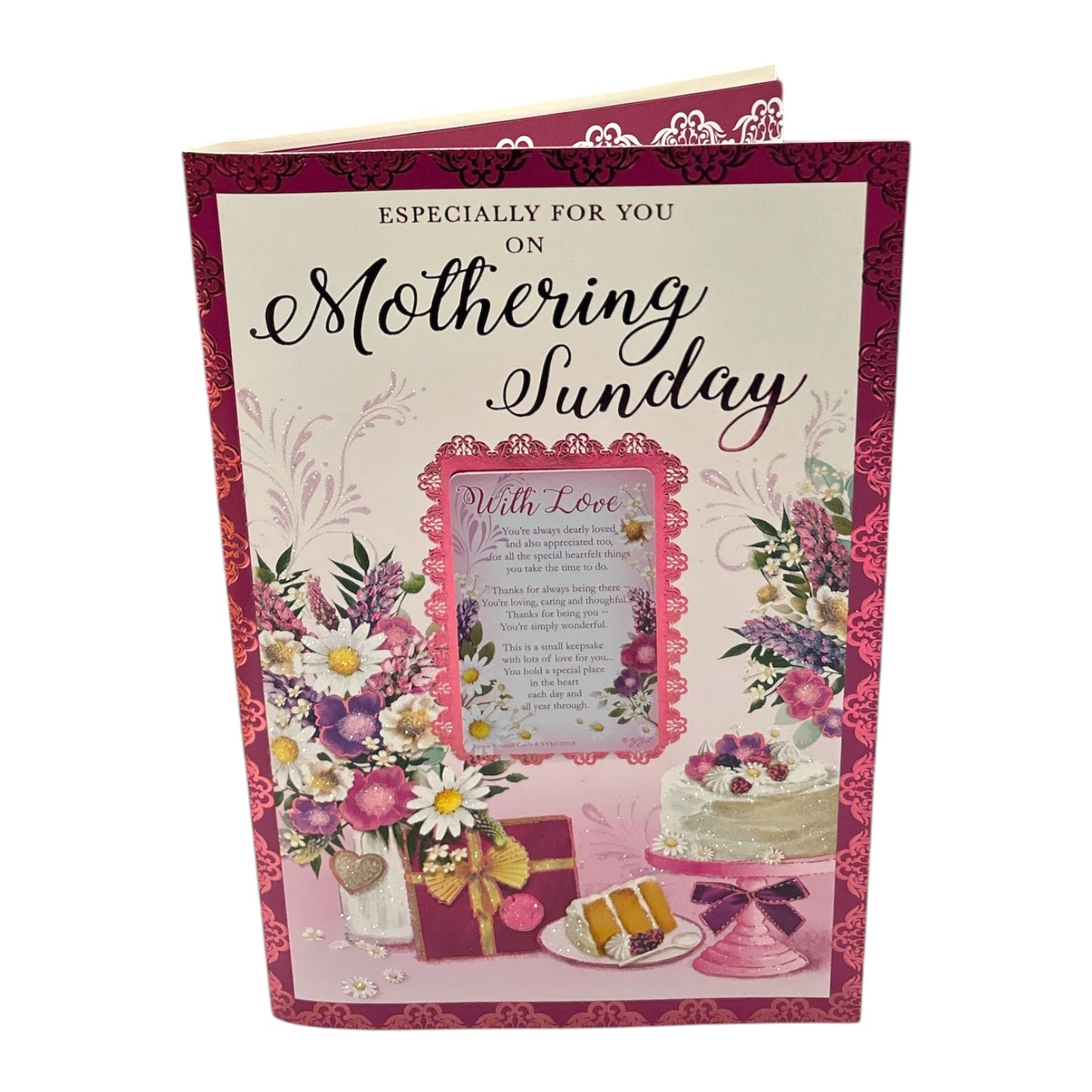 Mothering Sunday Floral Design Keepsake Mother's Day Boxed Card