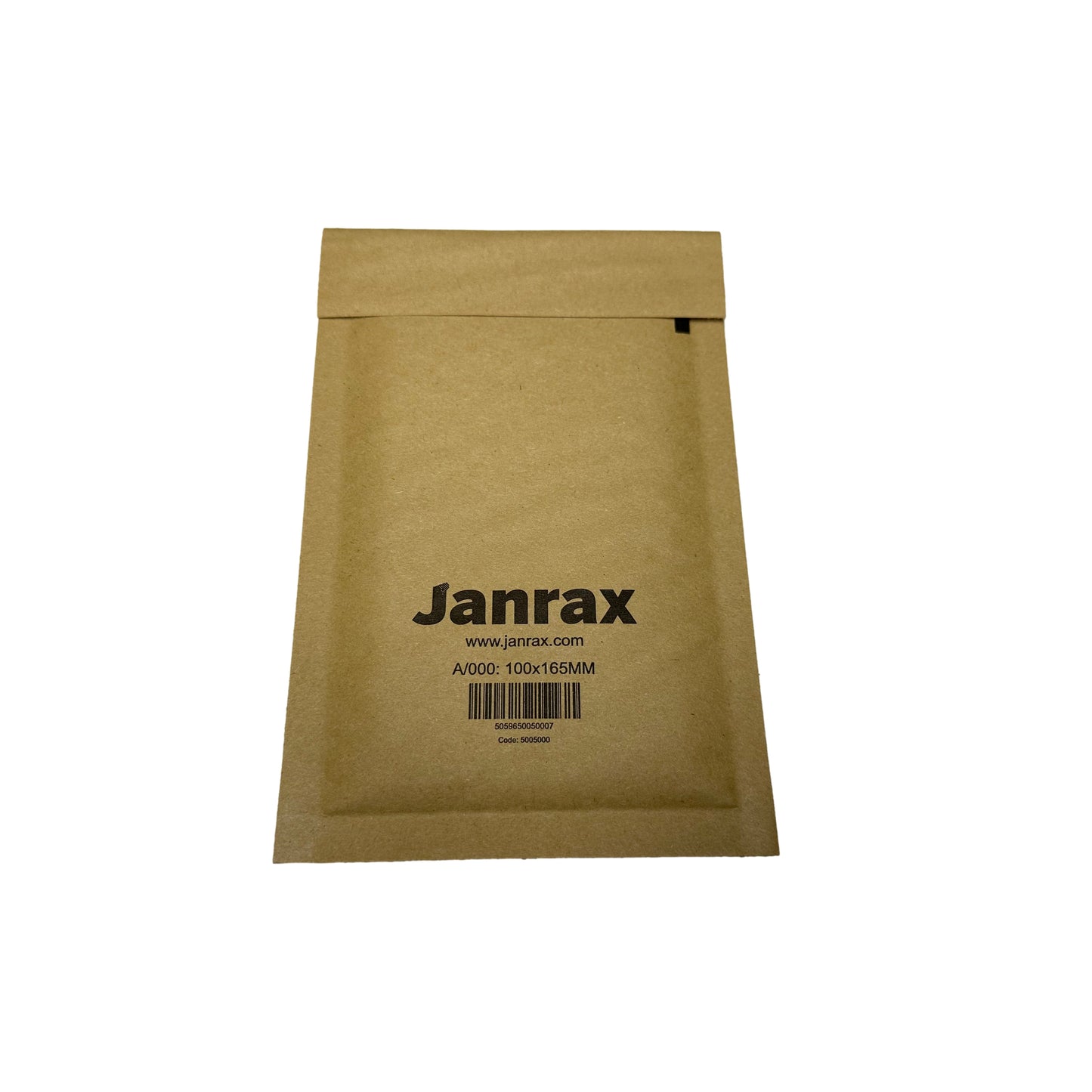 Pack of 200 Bubble Lined Size 000/A Padded Brown Postal Envelopes by Janrax