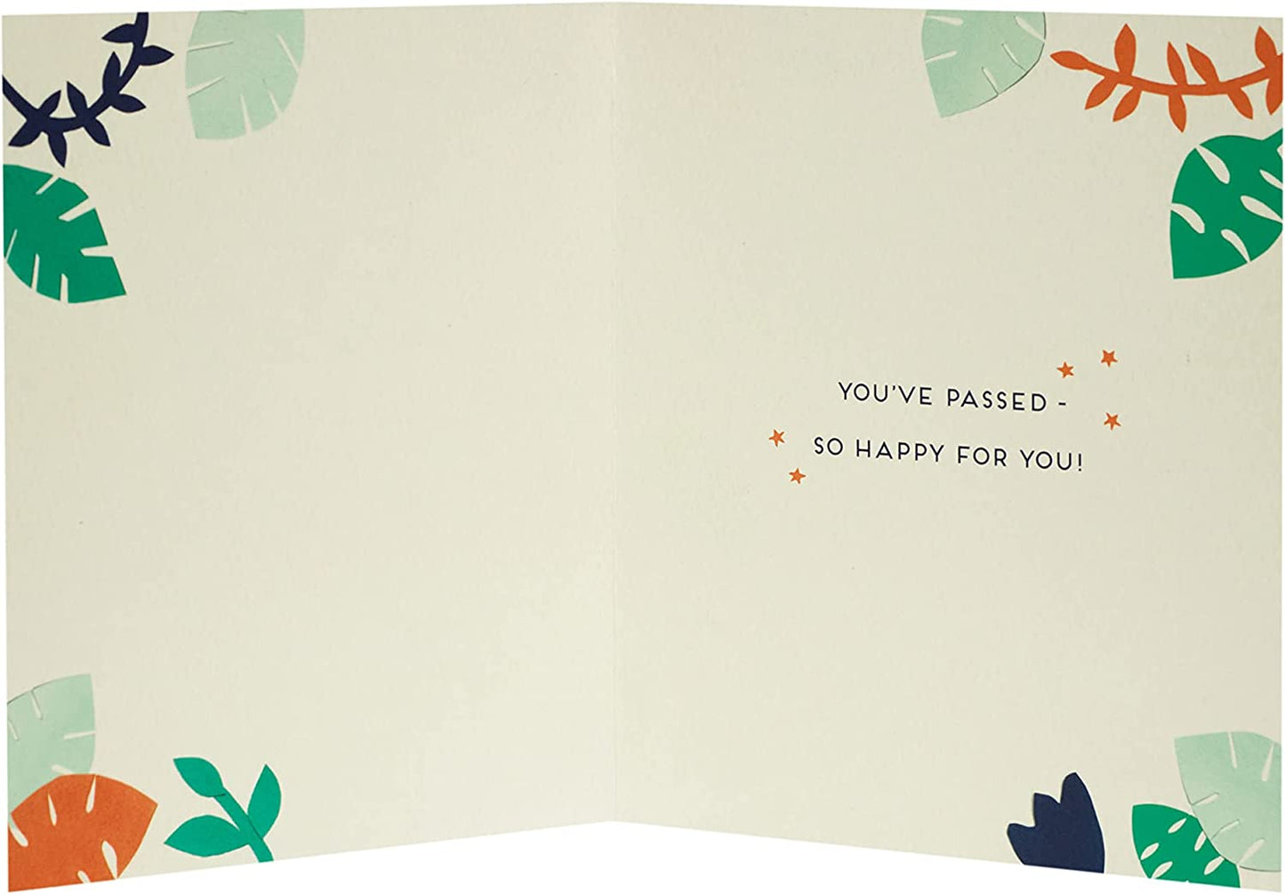 Well Done Smarty Pants! Monkey Congratulations Card