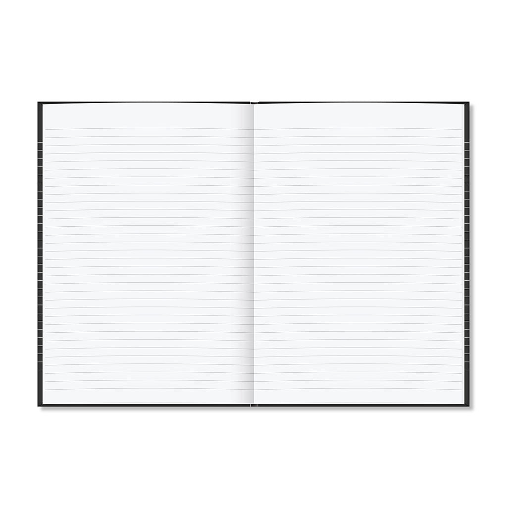 Rhino A4 Casebound 192 Pages 8mm Lined Hardback Notebook