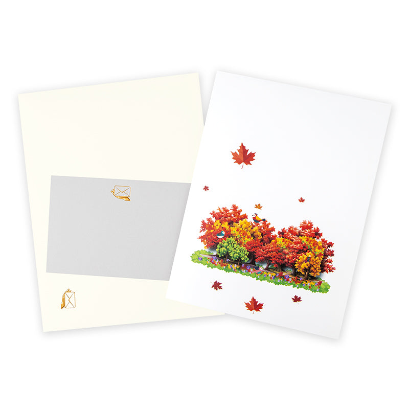 Majestic Maple Autumn 3D Pop Up Greeting Card