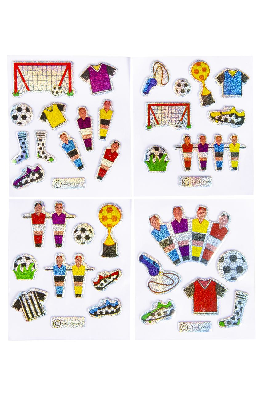 Shiny Football Stickers