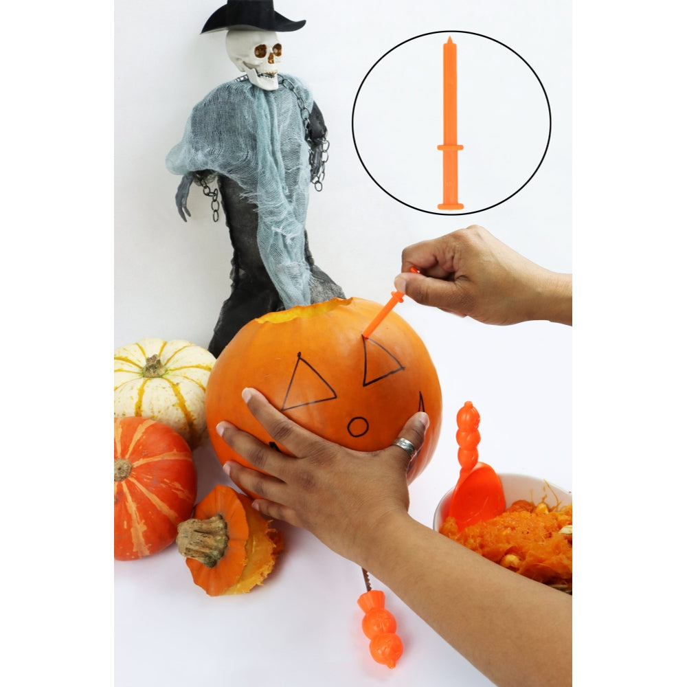 3 Pieces Halloween Pumpkin Carving Tool Set