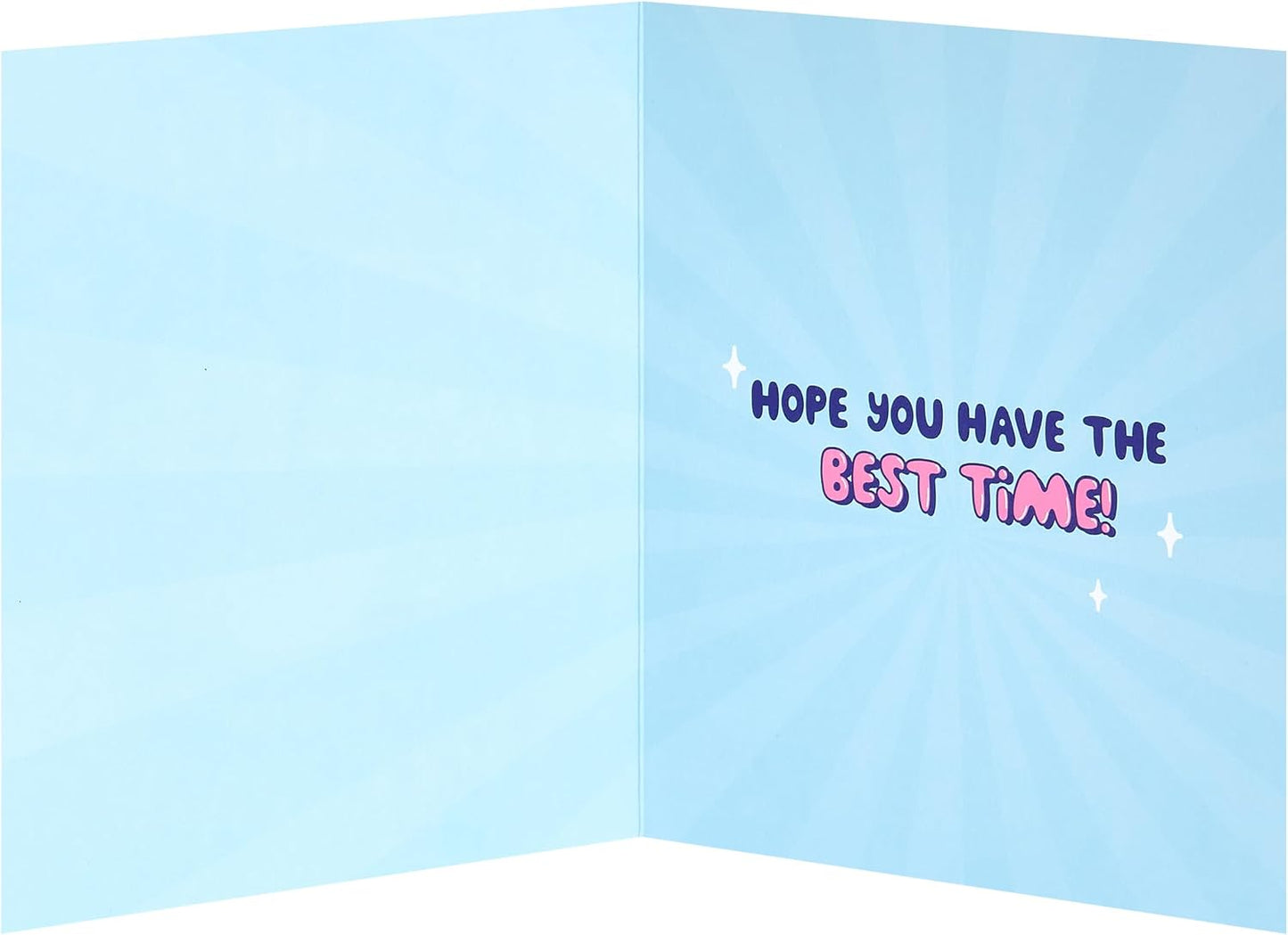 Kawaii Smile Fun Design Kid's Birthday Card