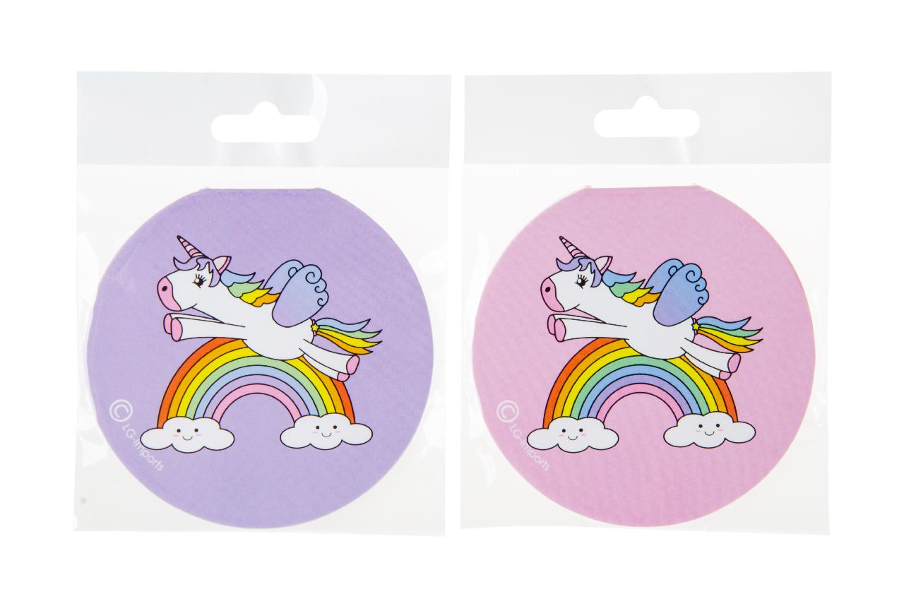 Single Round Unicorn Design Notebook 8cm