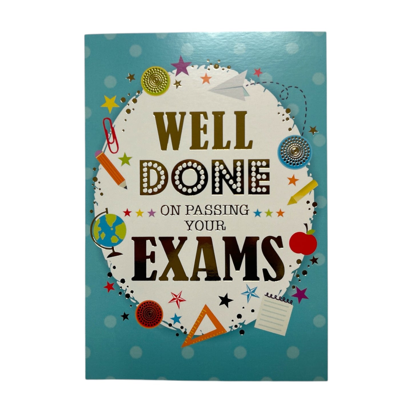 Well Done On Your Exam Congratulations Card