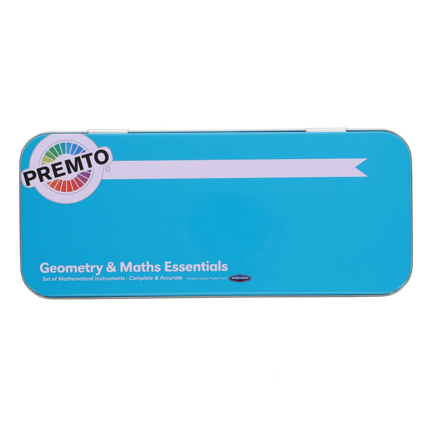 9 Piece Printer Blue Maths Set By Premto