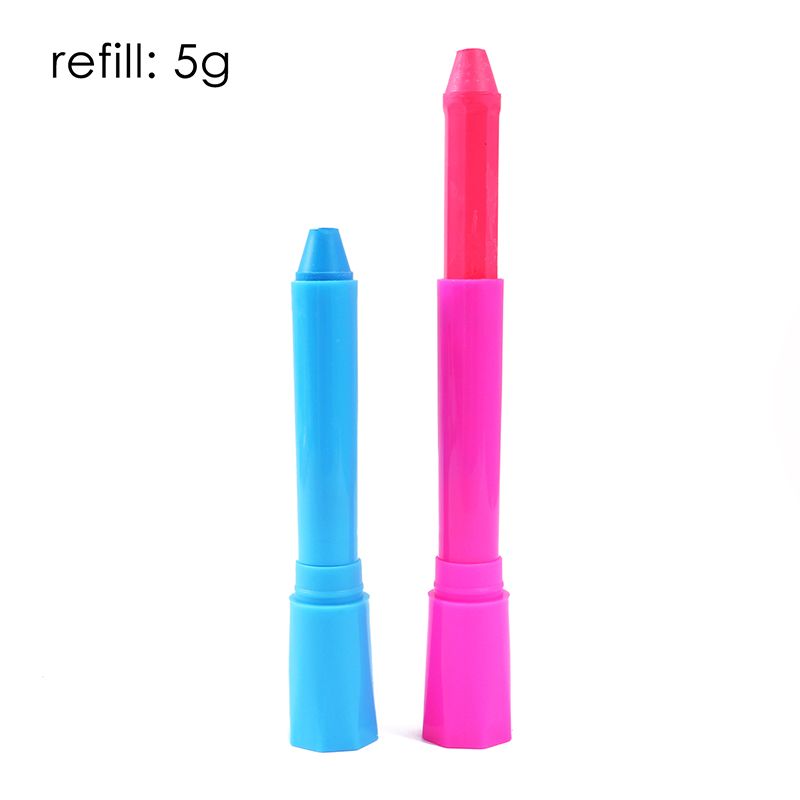 Pack of 6 Assorted Glow in Dark Colours Face Paints