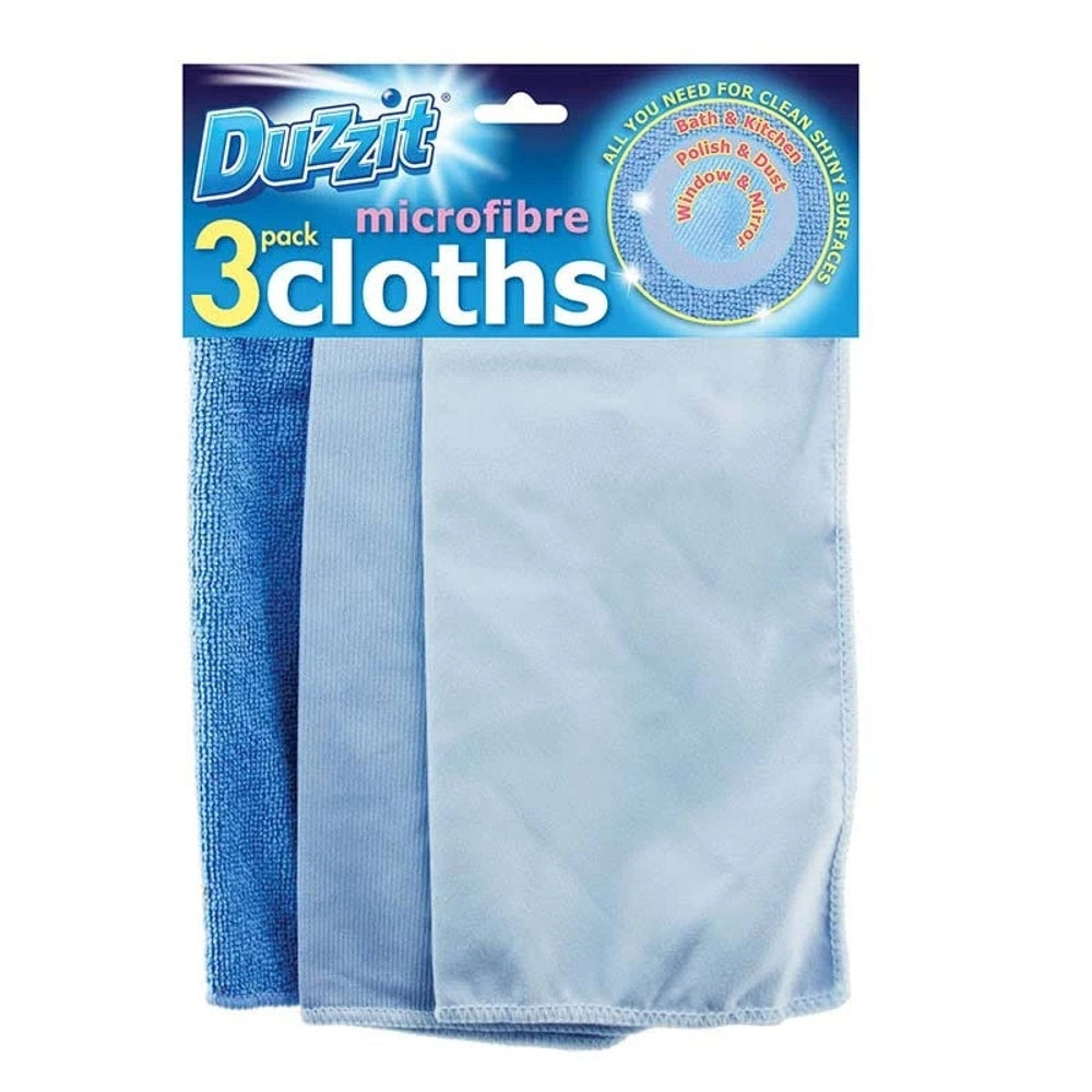 Pack of 3 Microfibre Cloths